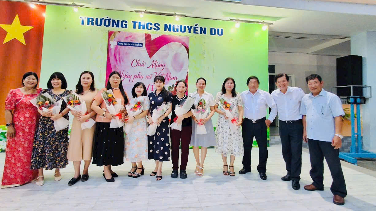 🌸 TRƯỜNG THCS NGUYỄN DU KỶ NIỆM 96 NĂM NGÀY THÀNH LẬP HỘI LHPN VIỆT NAM (20/10/1930 – 20/10/2026) 🌸